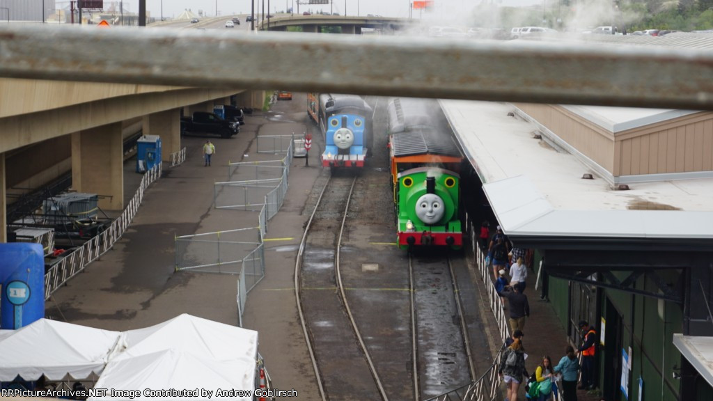 PERCY & THOMAS in a Cloudy Day